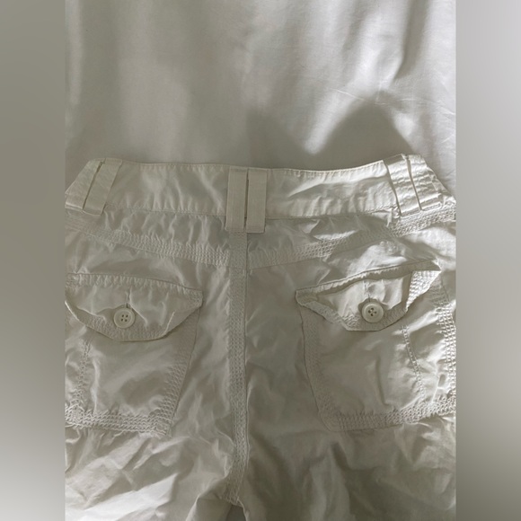 Jacob connexion cargo shorts, creme white, 100% coton - Picture 7 of 7